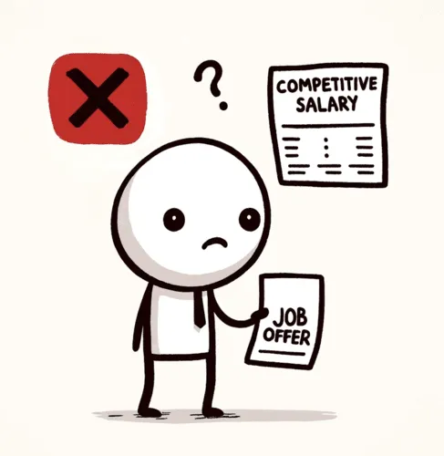 Job offers have no salary information